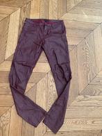 MOOIA nieuwe coated wax bordeaux rode chino maat 34, Kleding | Dames, Nieuw, Ophalen of Verzenden, Mooia, Maat 34 (XS) of kleiner