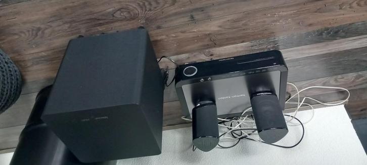 Harman Kardon set, Audio, Tv en Foto, Luidsprekers, Gebruikt, Complete surroundset, 60 tot 120 watt, Overige merken, Ophalen