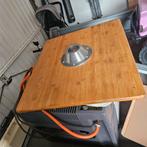 Boottafel / Kuiptafel/ Tafelblad, Ophalen, Gebruikt, Interieur en Kussens