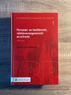 Personen- en Familierecht, Relatievermogensrecht en Erfrecht, Ophalen of Verzenden, Wolters Kluwer, Alpha, WO