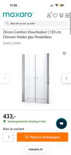 Zircon Comfort Douchedeur 120cm - Gebruikt, Ophalen, Gebruikt