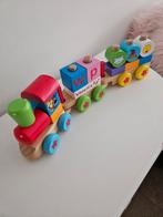 Woezel en Pip Houten Trein, Ophalen of Verzenden, Zo goed als nieuw, Overige typen, Met wieltjes