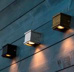 2x Borgo design Muurlamp Zwart, alluminium, nieuw, Minder dan 50 watt, Ophalen of Verzenden, Led, Nieuw