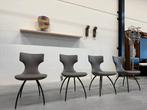 4 Nieuw Leolux Callas eetkamerstoel Wapiti Design stoel, Huis en Inrichting, Stoelen, Leolux, Overige kleuren, Nieuw, Ophalen of Verzenden