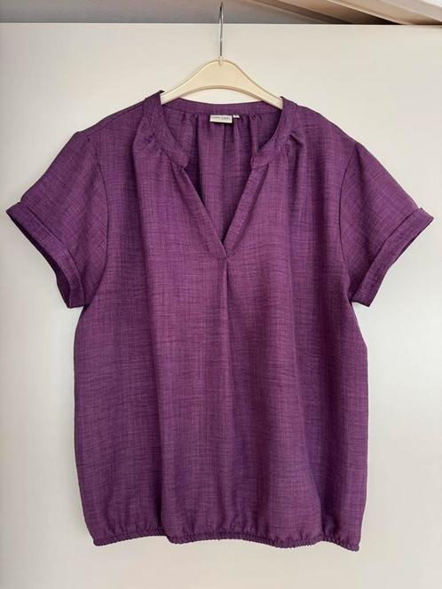 Paarse top City Life – maat XL– soepel & zomers, Kleding | Dames, T-shirts, Zo goed als nieuw, Maat 46/48 (XL) of groter, Paars