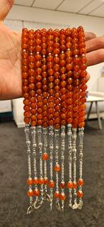 Akik Taş Tesbih & Bileklik, Overige materialen, Met edelsteen, Nieuw, Oranje