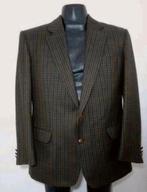 Donkergekleurd 100% wollen vintage colbert van Burberry, Verzenden, Zo goed als nieuw, Maat 52/54 (L), Overige kleuren