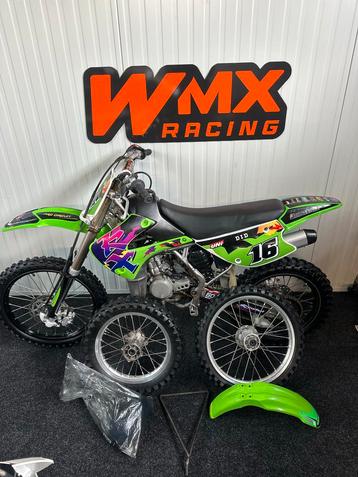 Kawasaki KX 85cc 2005 - Recent blokrevisie + extra wielen! beschikbaar voor biedingen