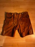 Leder Hosen maat 56 (echt leer), Kleding | Heren, Carnavalskleding en Feestkleding, Ophalen of Verzenden, Zo goed als nieuw, Maat 56/58 (XL)