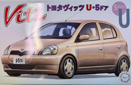 Coelianmodels, Fujimi 047386, Toyota Yaris, 1/24, € 32,99, Hobby en Vrije tijd, Modelbouw | Auto's en Voertuigen, Nieuw, Auto