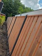 hout beton schuttingen, Tuin en Terras, Schuttingen, Ophalen, Overige materialen, 1 tot 2 meter, 6 meter of meer
