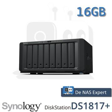 NAS Synology DS1817+ 16GB refurbished beschikbaar voor biedingen