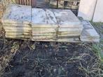 Gratis Stoep tegels 60x40 18 stuks en 2 van 30x60, Doe-het-zelf en Verbouw, Metalen, Ophalen