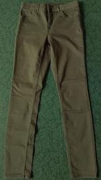 1)  kaki groene stretch jeans maat 38, Hema, Ophalen of Verzenden, Zo goed als nieuw, Overige kleuren
