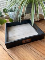 Vierkant decoratie dienblad - 24x24, Ophalen of Verzenden, Gebruikt, Vierkant, Hout