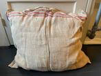 Vintage Kussen van Jute Zak, Ophalen, Gebruikt