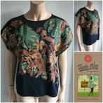 zwart groen bruine VINTAGE top maat 38/40, Kleding | Dames, T-shirts, VINTAGE, Maat 38/40 (M), Ophalen of Verzenden, Zo goed als nieuw