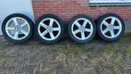 Velgen Audi met winterbanden 19” origineel, Auto-onderdelen, Banden en Velgen, Gebruikt, 255 mm, Banden en Velgen, Winterbanden