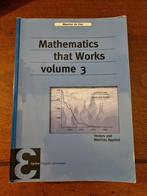 Mathematics that Works, Vol. 3 - Engels, Ophalen of Verzenden, WO, Zo goed als nieuw, Maarten de Gee