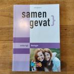 Samengevat - VMBO-KGT - Biologie, Ophalen of Verzenden, Zo goed als nieuw, VMBO, Biologie