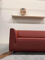 Nieuw Gelderland 4800 Bank 3 zits Opera stof Rood Design 220, Huis en Inrichting, Banken | Bankstellen, 75 tot 100 cm, Rechte bank