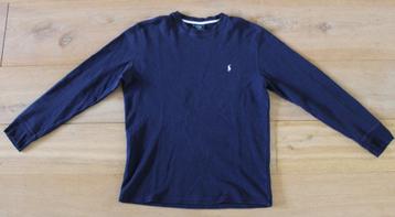 Wafelgebreid slaapshirt van Polo Ralph Lauren maat M beschikbaar voor biedingen