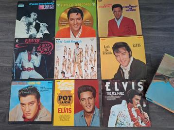 Elvis Presley lp's grote verzameling! beschikbaar voor biedingen