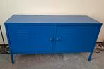 Ikea konings blauw metalen PS kast, Ophalen, Zo goed als nieuw