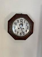 Prachtige antieke school bakker klok, Ophalen of Verzenden