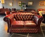 Chesterfield Sofa, 150 tot 200 cm, Tweepersoons, Zo goed als nieuw, Rechte bank