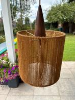 Vintage Temde Leuchten ? Hanglamp touwlamp, Huis en Inrichting, Lampen | Hanglampen, ., Temde ?, Minder dan 50 cm, Hout