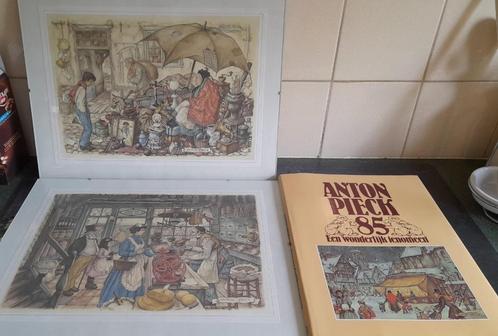 Anton Pieck., Verzamelen, Foto's en Prenten, Zo goed als nieuw, Prent, Overige onderwerpen, 1960 tot 1980, Ophalen of Verzenden