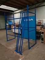 PALLETSTELLING HOOGTE 250 CM LENGTE 235 CM BREEDTE 1 METER, Ophalen