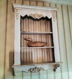 Charmant brocante wandkastje in shabby chic stijl, Ophalen