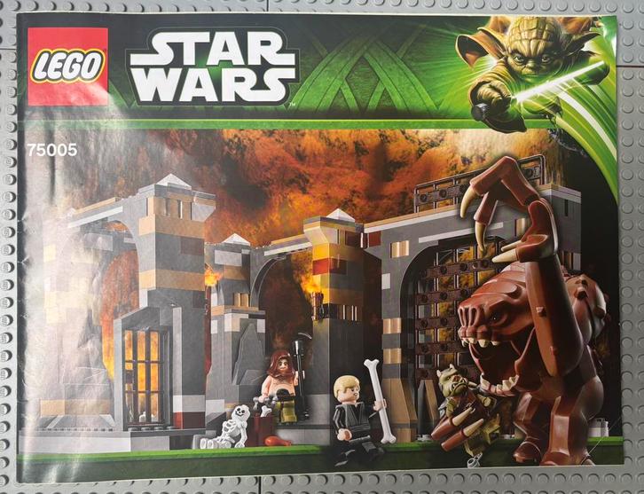 Lego Star Wars 75005 Rancor Pit, Kinderen en Baby's, Speelgoed | Duplo en Lego, Gebruikt, Lego, Complete set, Ophalen of Verzenden