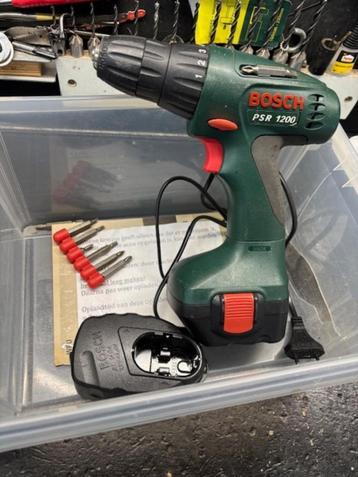 Bosch PSR 1200 accuboormachine beschikbaar voor biedingen