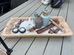 Decoratief Plateau met Accessoires, Ophalen, Zo goed als nieuw