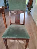 6 eetkamerstoelen, uit 1924, Ophalen