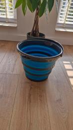 Opvouwbare emmer ideaal voor kamperen 10Liter, Caravans en Kamperen, Kampeeraccessoires, Ophalen of Verzenden, Gebruikt