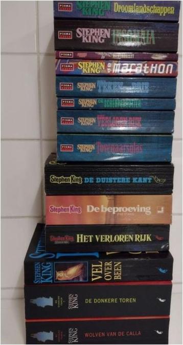  Boeken van Stephen King los te koop, zie omschrijving beschikbaar voor biedingen