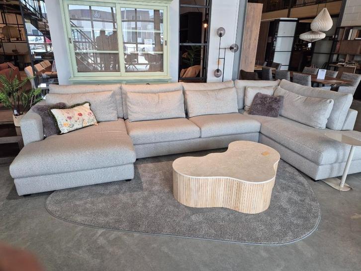 complete zithoek Popoline van EasySofa, Huis en Inrichting, Banken | Complete zithoeken, Nieuw, Stof, Ophalen