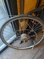 Achterwiel 7 versnellingen" 28 inch ( rvs ) + versteller, Ophalen, Gebruikt, Algemeen, Wiel