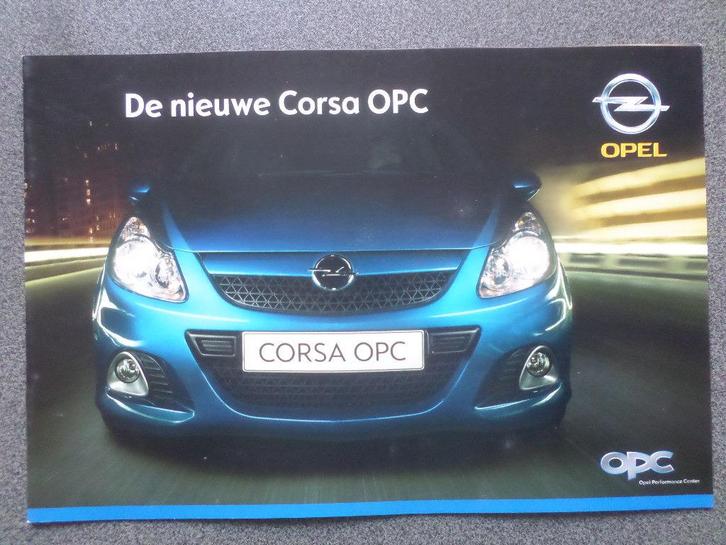 Opel Corsa OPC Brochure, Boeken, Auto's | Folders en Tijdschriften, Zo goed als nieuw, Opel, Ophalen of Verzenden