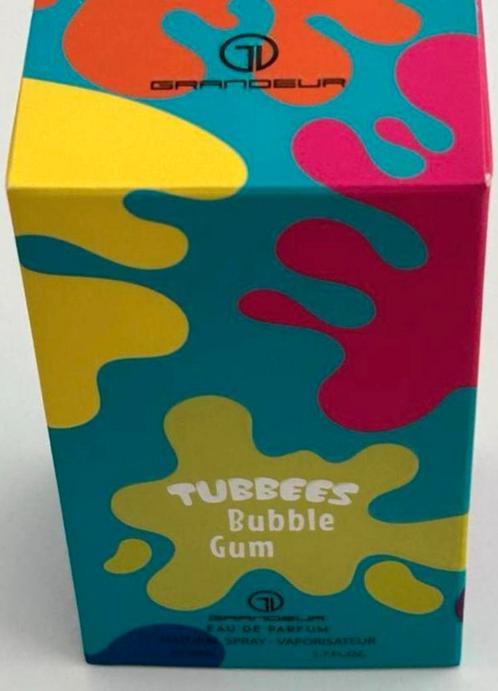 gourmand TUBBEES Bubble Gum Eau de Parfum Unisex, Sieraden, Tassen en Uiterlijk, Uiterlijk | Parfum, Nieuw, Ophalen of Verzenden