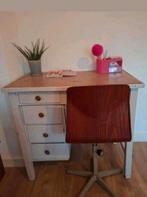 Leuk vintage bureau + bureaustoel te koop!, Ophalen of Verzenden, Gebruikt