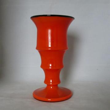 Boheems glazen vaas. 'Tango' glas. beschikbaar voor biedingen