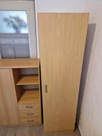 Kledingkast - hangkast - hout, Huis en Inrichting, Kasten | Kledingkasten, Ophalen, Gebruikt, 50 tot 100 cm, 150 tot 200 cm
