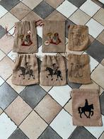 7 Sinterklaas Jute Zakjes - Leuk voor Pakjesavond!, Ophalen of Verzenden, Zo goed als nieuw