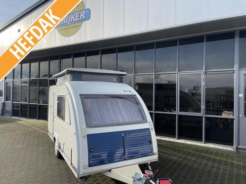 Kip Kompakt 37 KK Langslaper + Zit Hefdak 680KG leeg !!, Caravans en Kamperen, Caravans, Bedrijf, tot en met 3, 500 - 750 kg, Standaardzit