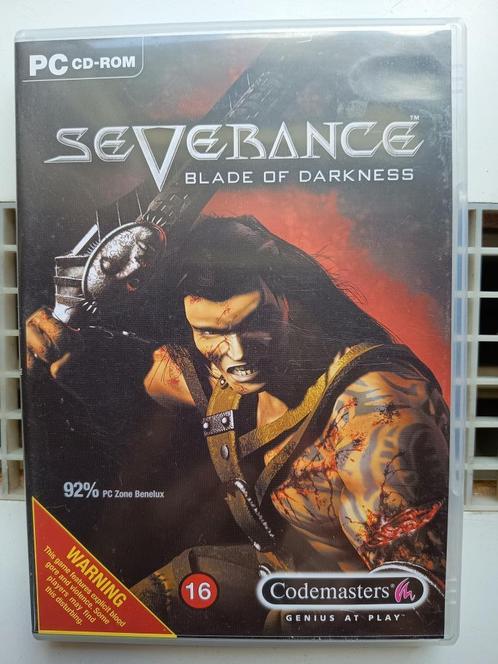 [PC] Severance Blade Of Darkness videogame, Spelcomputers en Games, Games | Pc, Zo goed als nieuw, Avontuur en Actie, Vanaf 16 jaar